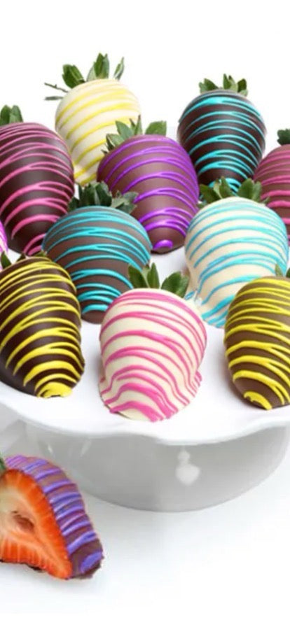 Pastel Chocolate Covered Strawberries