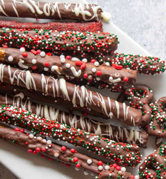Chocolate Covered Pretzel Rods